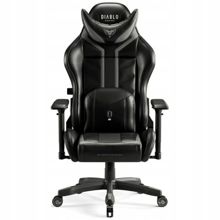 Fotel gamingowy Diablo Chairs X-Ray 2.0 King Size czarno-szary