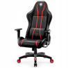 Fotel gamingowy Diablo Chairs X-One 2.0 King Size czarno-czerwony buja