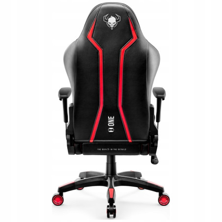 Fotel gamingowy Diablo Chairs X-One 2.0 King Size czarno-czerwony buja