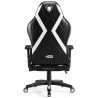 Fotel gamingowy Diablo Chairs X-Horn czarno-biały rozkładany