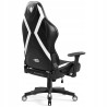 Fotel gamingowy Diablo Chairs X-Horn czarno-biały rozkładany