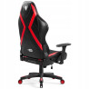 Fotel gamingowy Diablo Chairs X-Horn 2.0 czarno-czerwony skóra sztuczn