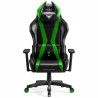 Fotel gamingowy Diablo Chairs X-Horn 2.0 czarno-zielony regulowany