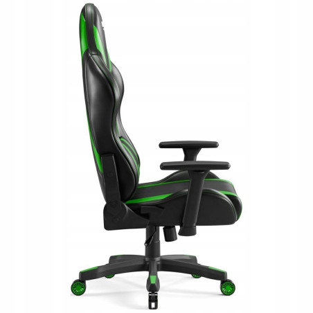 Fotel gamingowy Diablo Chairs X-Horn 2.0 czarno-zielony regulowany