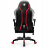 Fotel gamingowy Diablo X-One 2.0 czarno-czerwony skóra sztuczna rozkła