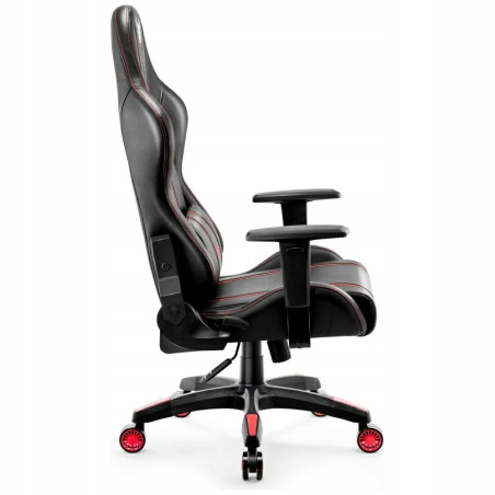 Fotel gamingowy Diablo X-One 2.0 czarno-czerwony skóra sztuczna rozkła