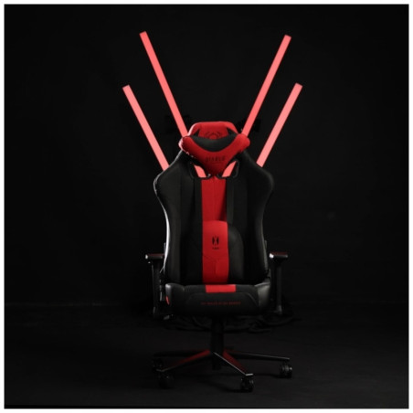 Fotel gamingowy Diablo Chairs X-Player 2.0 karmazynowo-antracytowy buj