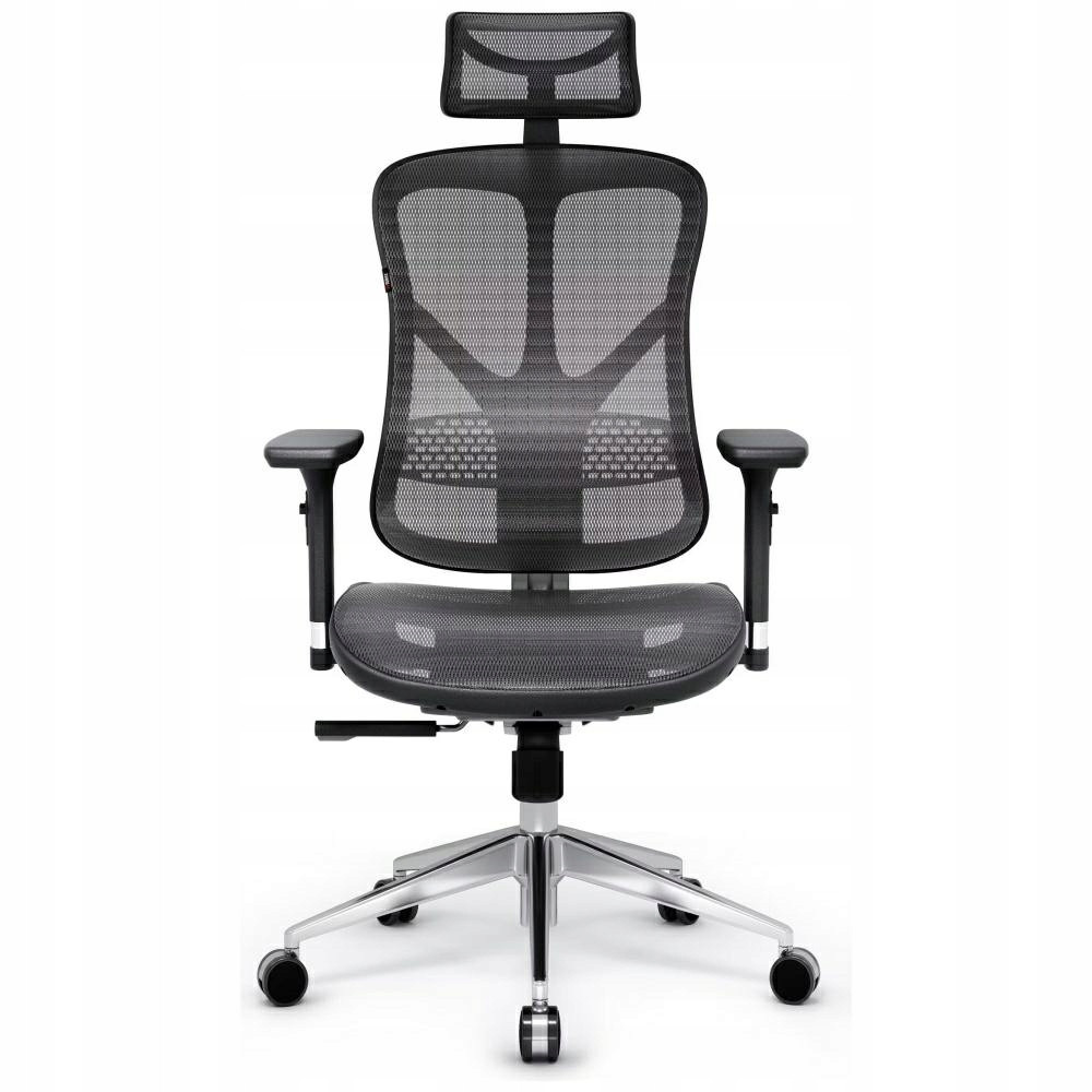 Fotel ergonomiczny Diablo Chairs V-Basic czarno-szary