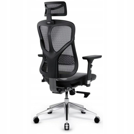 Fotel ergonomiczny Diablo Chairs V-Basic czarno-szary