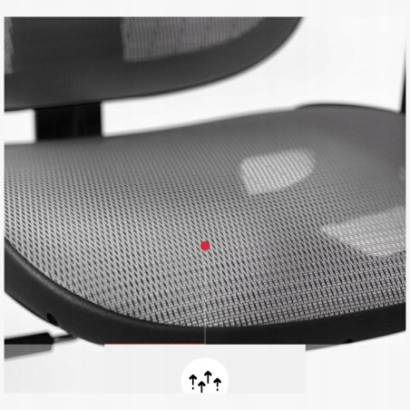 Fotel ergonomiczny Diablo Chairs V-Basic czarno-szary