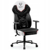 Fotel gamingowy Diablo Chairs X-Gamer 2.0 biały tkanina