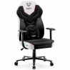Fotel gamingowy Diablo Chairs X-Gamer 2.0 biały tkanina