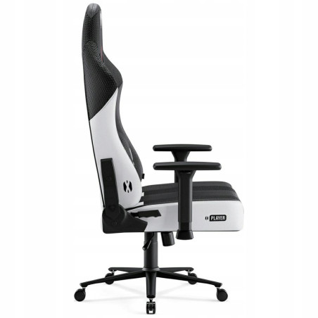 Fotel gamingowy Diablo Chairs X-Player 2.0 King Size biało-czarny buja
