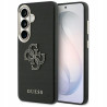 Guess Grained Big 4G Metal — etui do Galaxy S26, czarne