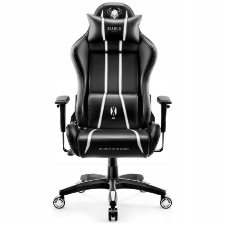 Fotel gamingowy Diablo Chairs X-One 2.0 Normal Size czarno-biały
