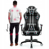 Fotel gamingowy Diablo Chairs X-One 2.0 Normal Size czarno-biały