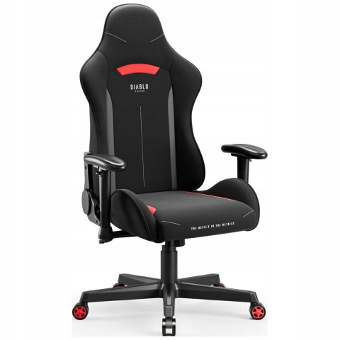 Fotel gamingowy Diablo Chairs X-Starter czarno-czerwony