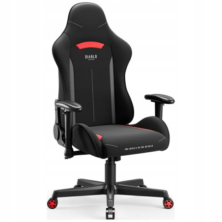 Fotel gamingowy Diablo Chairs X-Starter czarno-czerwony