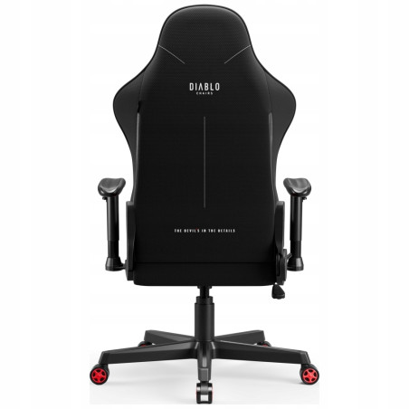 Fotel gamingowy Diablo Chairs X-Starter czarno-czerwony