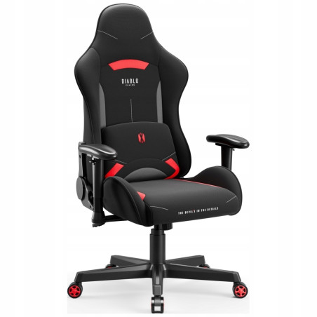 Fotel gamingowy Diablo Chairs X-Starter czarno-czerwony