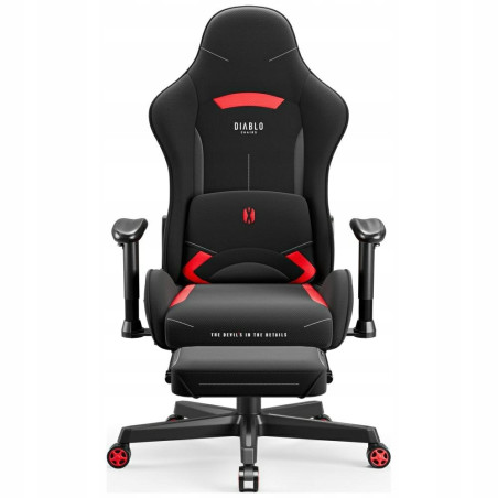 Fotel gamingowy Diablo Chairs X-Starter czarno-czerwony