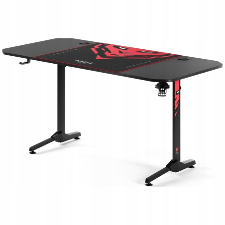 Biurko gamingowe Diablo Chairs X-Mate 1600 czarne 160cm