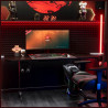 Biurko gamingowe Diablo Chairs X-Mate 1600 czarne 160cm