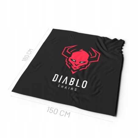 Koc polarowy Diablo Chairs czarny
