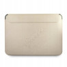 Guess Pokrowiec na laptopa 13 Guess Saffiano Script złoty damski
