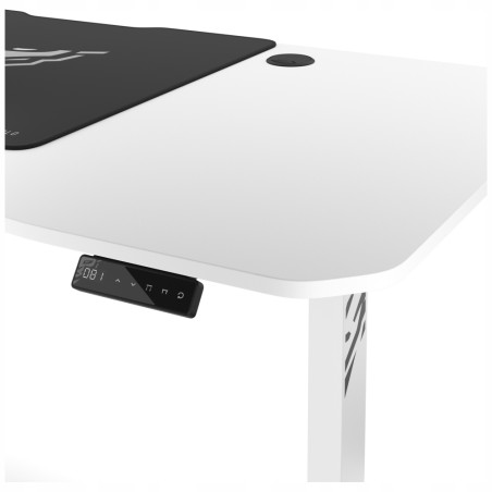 Biurko regulowane wysokości X-TENSIO 1600 160x60 białe biały Diablo Ch