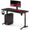 Biurko gamingowe X-Mate 1400 czarne prostokątne Diablo Chairs