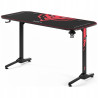 Biurko gamingowe X-Mate 1400 czarne prostokątne Diablo Chairs