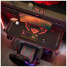 Biurko gamingowe X-Mate 1400 czarne prostokątne Diablo Chairs