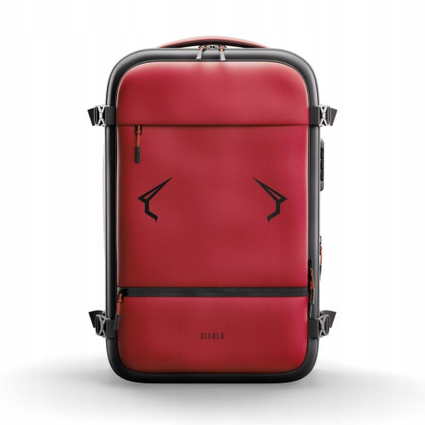Plecak miejski próżniowy Backpack Air bordowy zamek Diablo Chairs