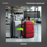 Plecak miejski próżniowy Backpack Air bordowy zamek Diablo Chairs