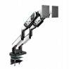 Diablo Uchwyt na monitory podwójny 35 RGB X-Arm Dual VESA 75x75 biało-