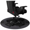Mata pod fotel antypoślizgowa czarno-szara podłogowa Diablo Chairs