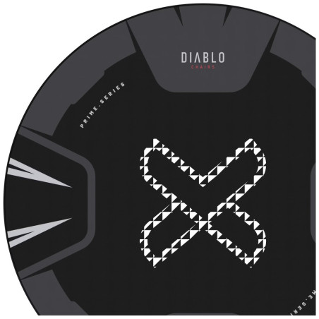 Mata pod fotel antypoślizgowa biała do podłogi Diablo Chairs