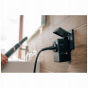 Adapter podróżny EU/UK/US GaN 70W USB-C USB-A czarny Verbatim
