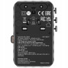 Adapter podróżny Verbatim EU/UK/US GaN 100W USB-C 2xUSB-A PD czarny