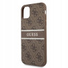 Guess 4G Stripe — etui do iPhone 11, brązowe