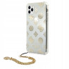 Guess hardcase Peony Chain Collection — etui do iPhone 11 Pro, złote