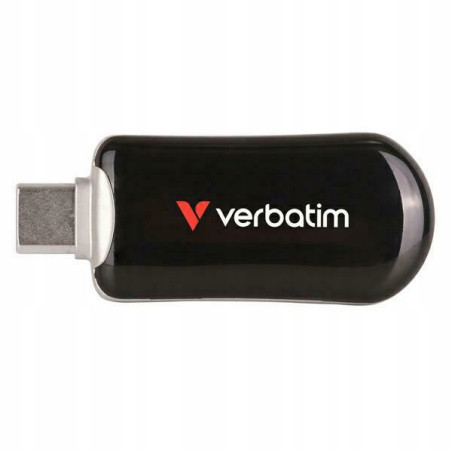 Pendrive USB-C 256GB czarny szybki Verbatim Plectra