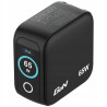 Ładowarka sieciowa GaN 65W USB-C USB-A Quick Charge czarny PD 1x Verba