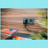 Ładowarka sieciowa GaN 65W USB-C USB-A Quick Charge czarny PD 1x Verba