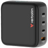 Ładowarka sieciowa Verbatim Mini GaN 140W 3xUSB-C PD/1x USB-A QC adapt