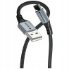 Kabel USB-C do USB-A 120cm czarny QC Sync Charge Verbatim przewód
