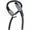 Kabel USB-C do USB-C Verbatim 60W 120cm QC PD czarny Sync Charge przew