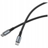 Kabel USB-C do USB-C Verbatim 60W 120cm QC PD czarny Sync Charge przew