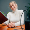 Kabel USB-C 240W z wyświetlaczem 120cm czarny Video Sync Charge Verbat